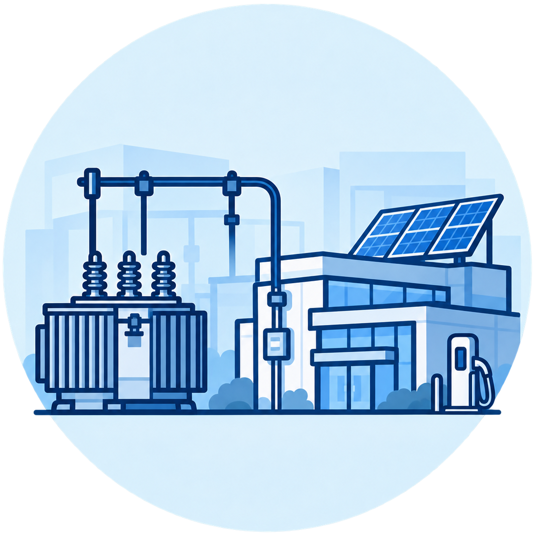 Electrical interconnection for solar and distributed energy systems