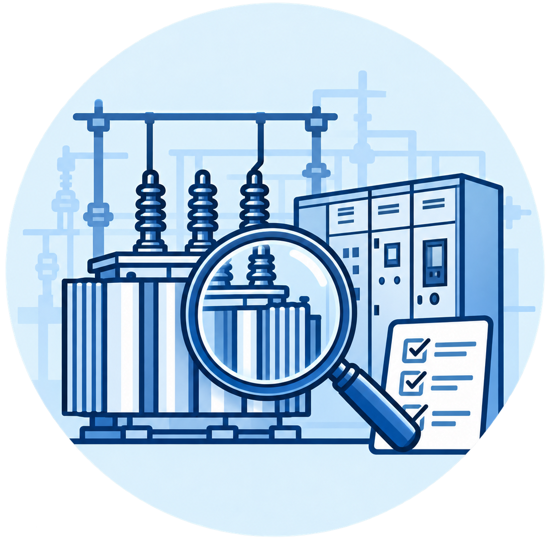1. Existing electrical system assessment and equipment inspection