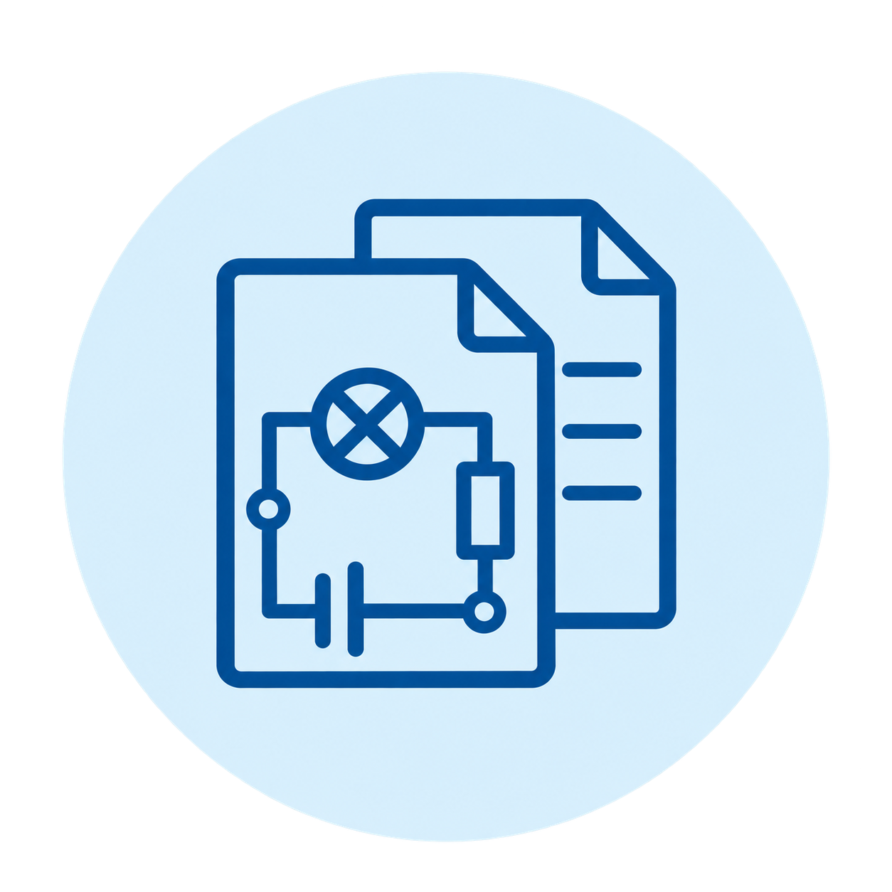 Electrical drawings and project documentation