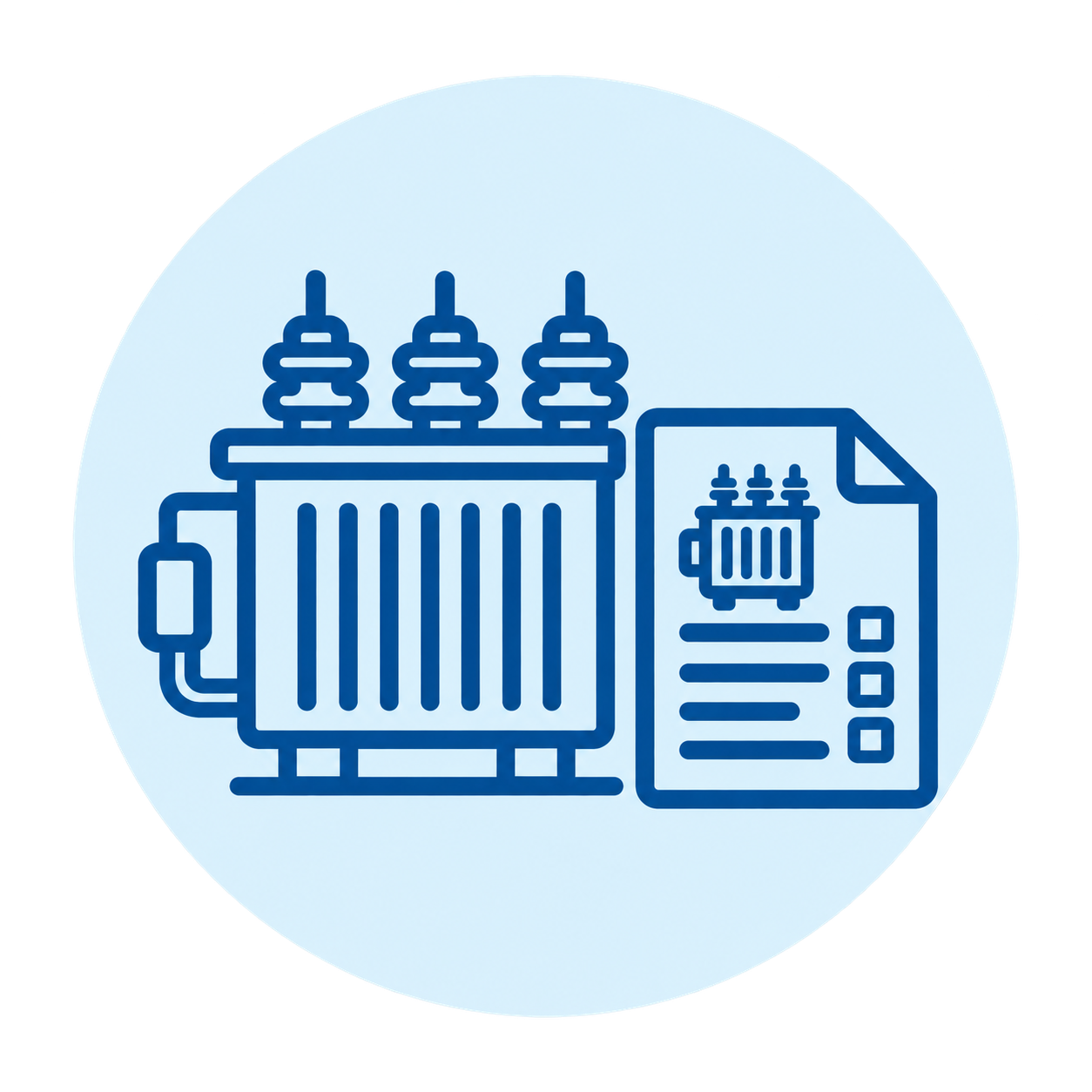 Electrical equipment data and equipment documentation
