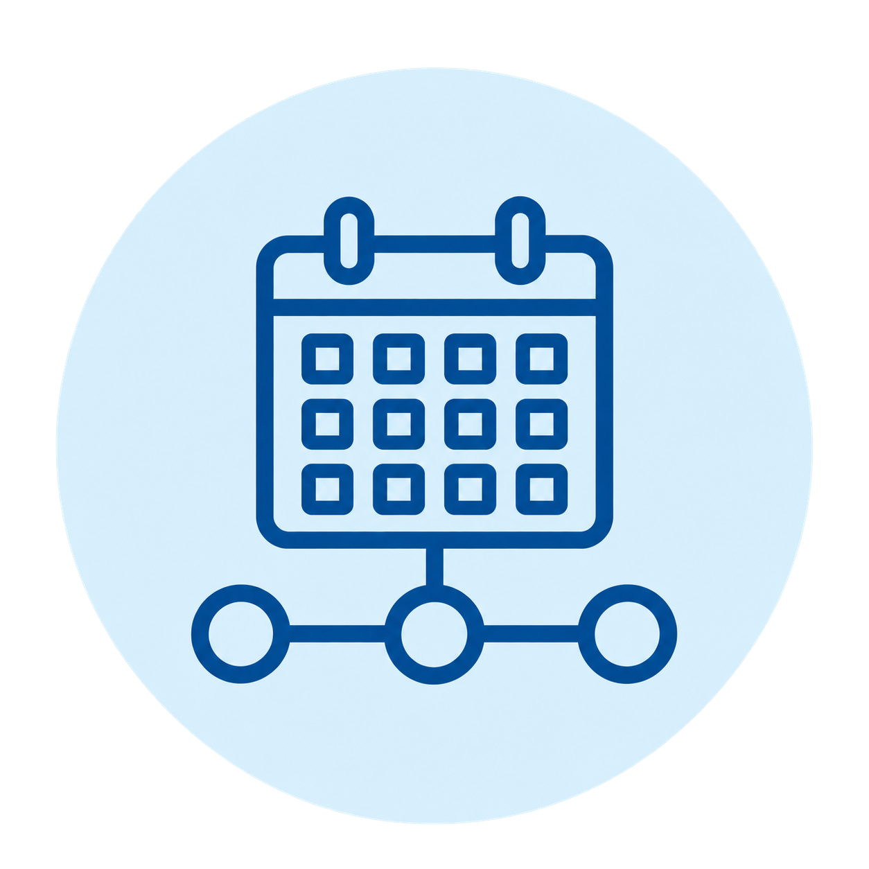 Electrical project schedule and project milestones